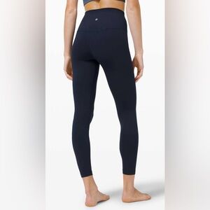 Lululemon NWOT Align 25” Leggings Navy Blue Size 2